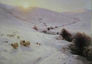 Joseph Farqharson The Sun Peeped o'er yon Southland Hills oil painting reproduction